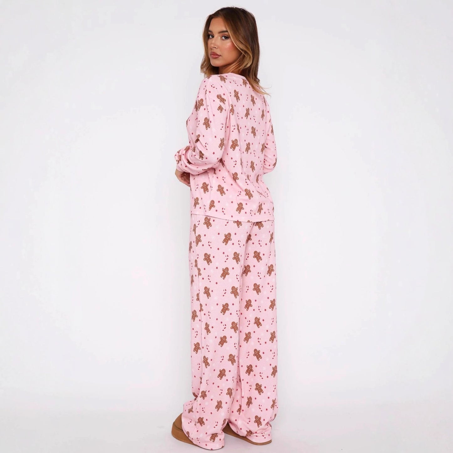 Casual Fashion Long-sleeved Pants And Homewear Two-piece Set