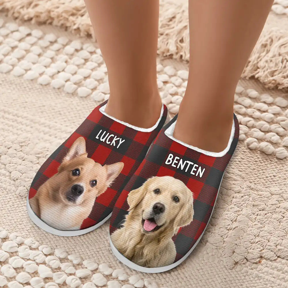 Personalized Patterned Cotton Slippers
