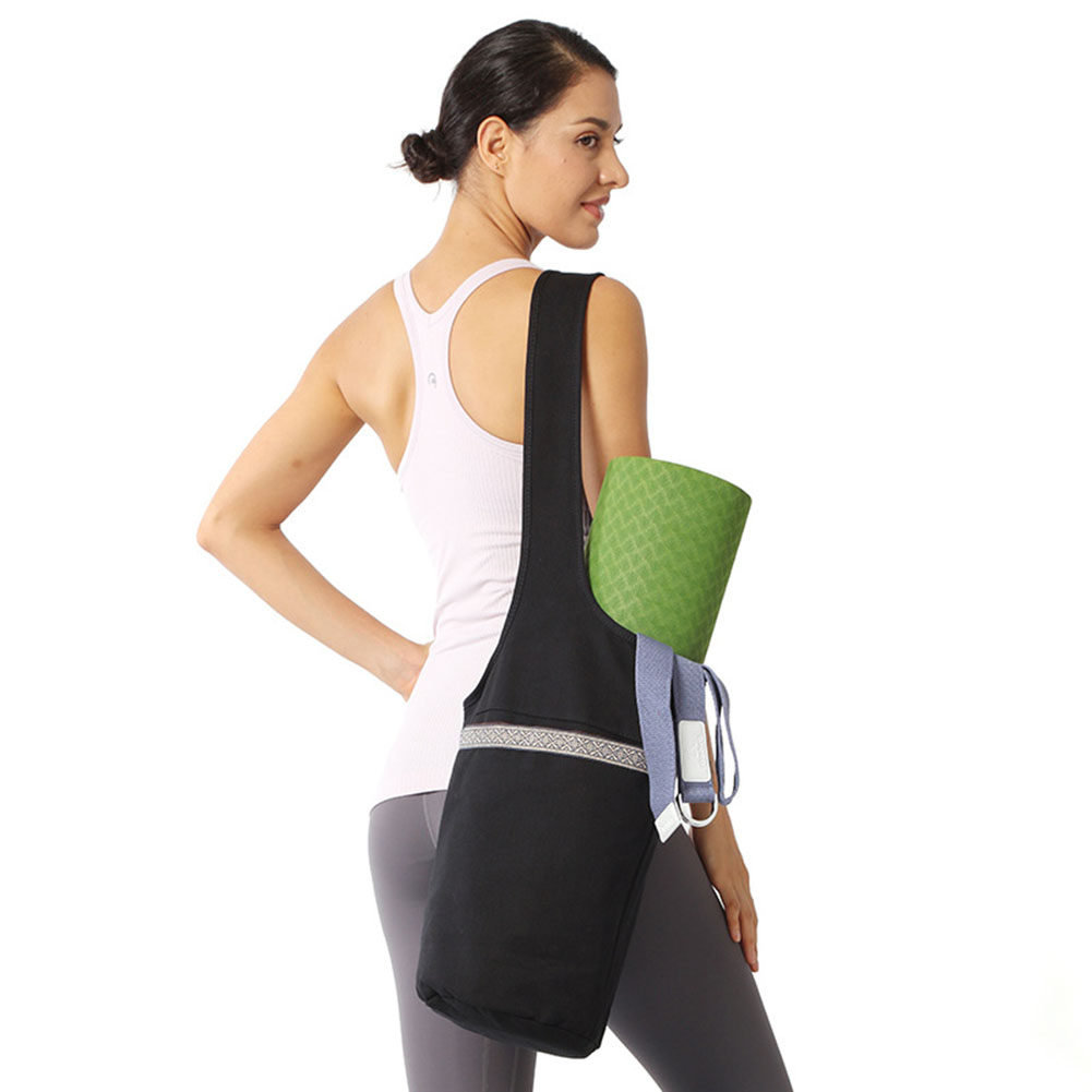 Big Pocket Yoga Bag Outdoor Sports Fitness Single Shoulder Messenger Multicolor Single Port