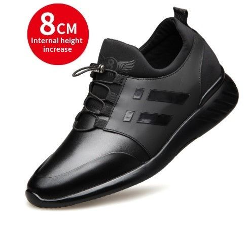 Men's Inner Height 8cm Large Casual Shoes