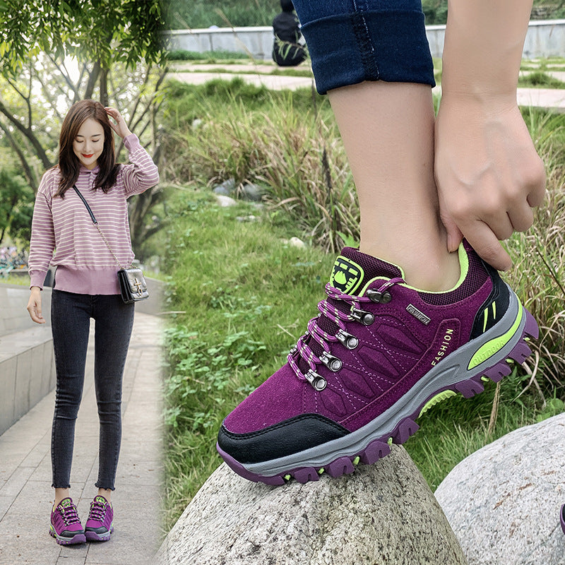 Large Size Women's Shoes For Outdoor Hiking And Mountaineering