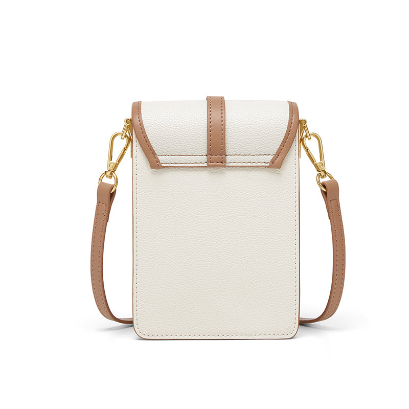 Women's Fashion Leather Simple Single Shoulder Crossbody Bag