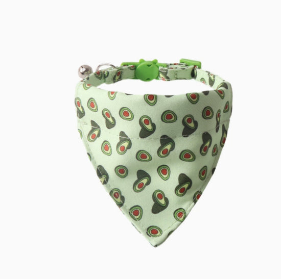 Fruit Blossom Series Bow Tie Cat Collar