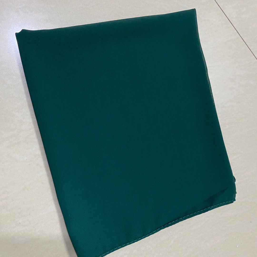 Fashion Casual Solid Color Chiffon Long Scarf