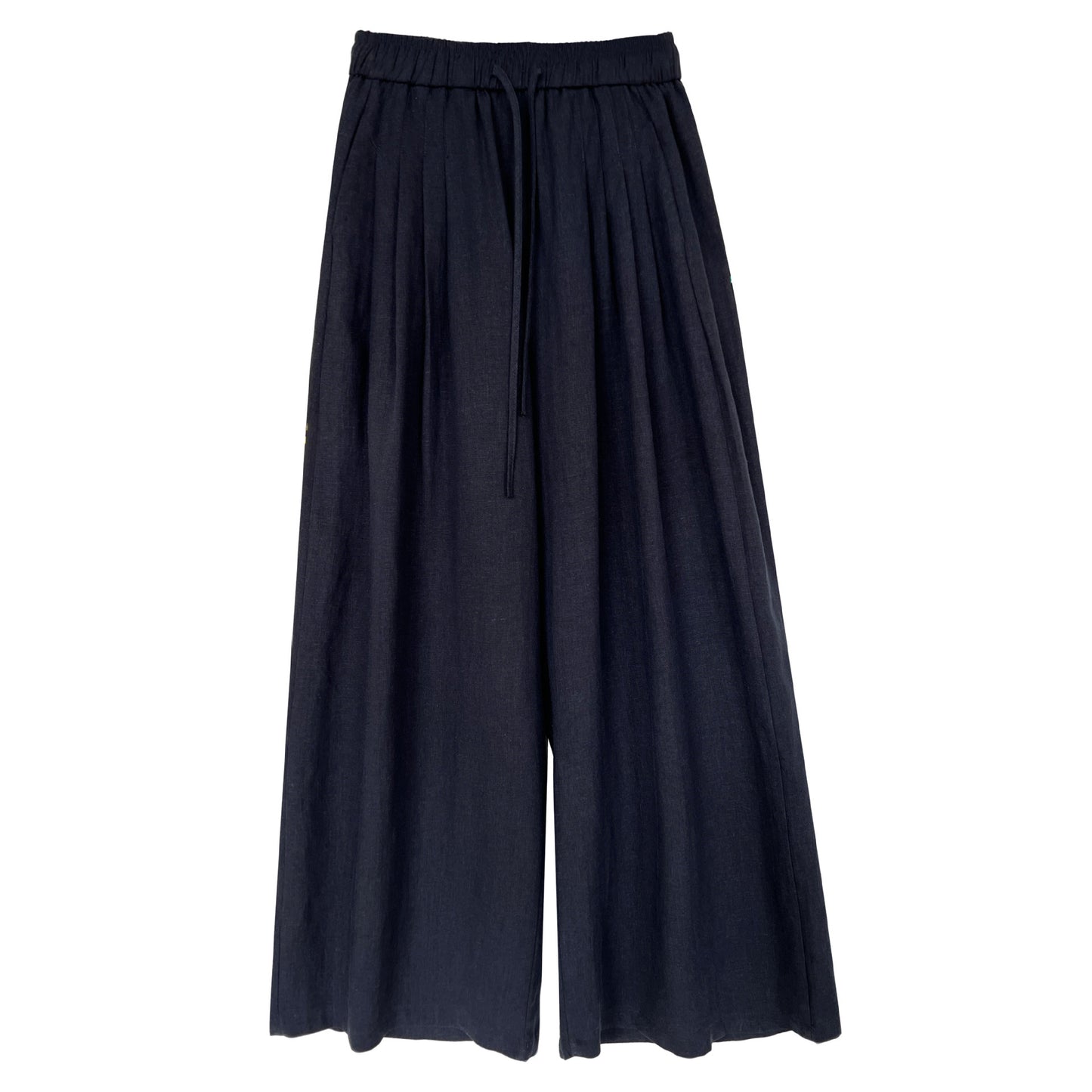 Versatile Casual Slim-fit Wide Leg Pants