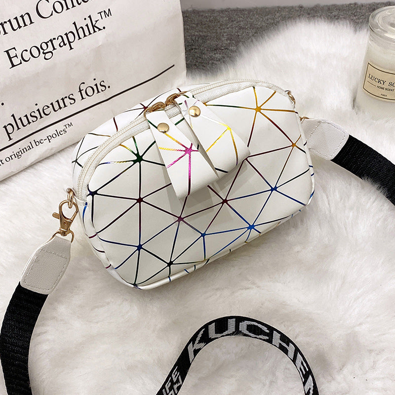 Printed Wide Shoulder Girl Cosmetic Bag