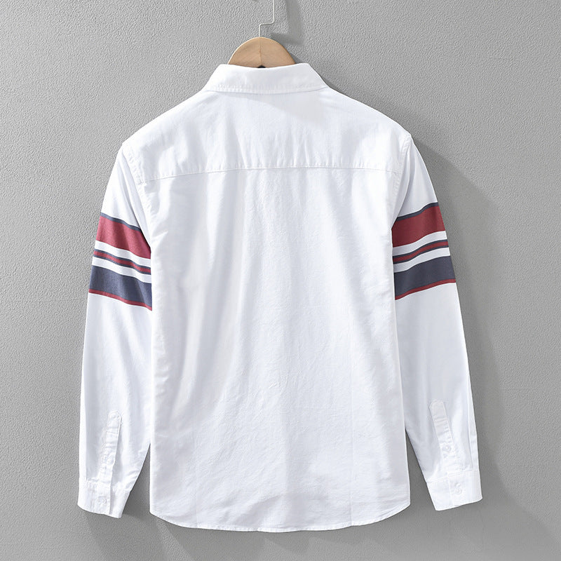 Mens Stylish Casual Versatile And Relaxed-fit Artistic Top