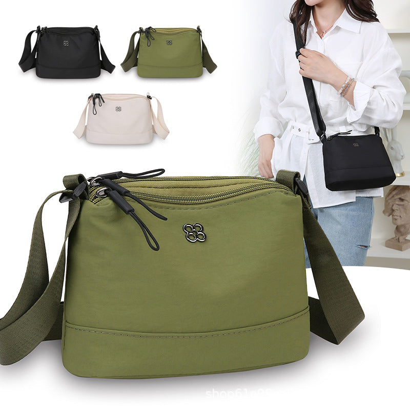 Light-luxury, Stylish, And Minimalist Summer Womens Solid-color Crossbody