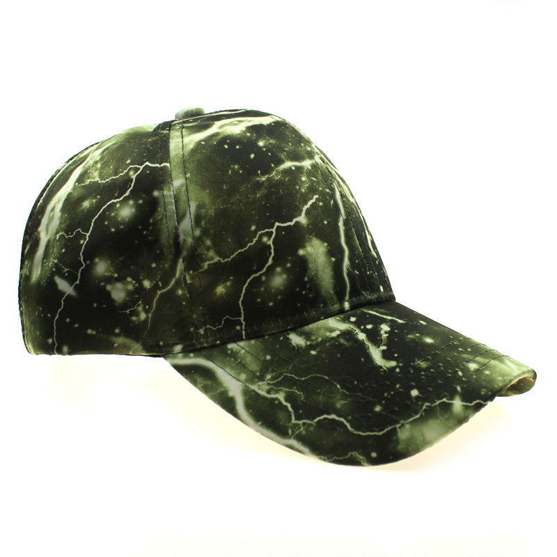 Lightning Print Pattern Hat For Women