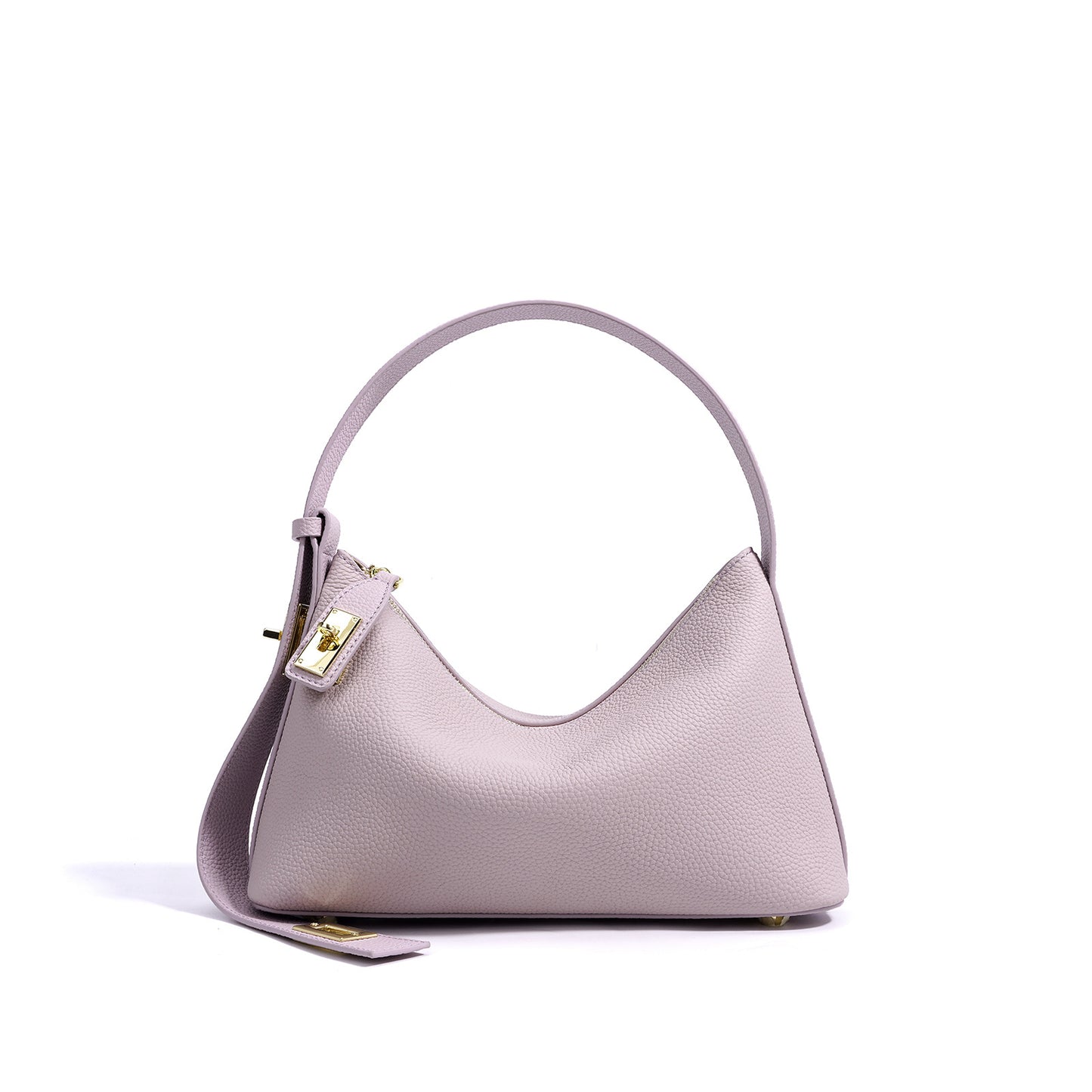 Cowhide Handbag Armpit One Shoulder Genuine Leather Pillow Bag