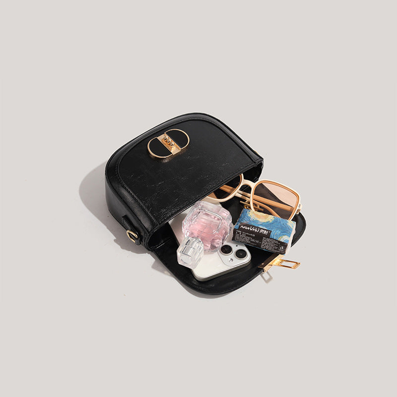Saddle Crossbody Bag Chain All-match