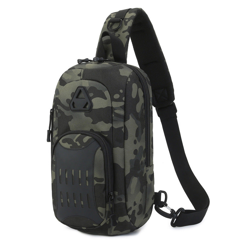 Multifunktionel Taktisk Brysttaske Mænds Skuldertaske Crossbody