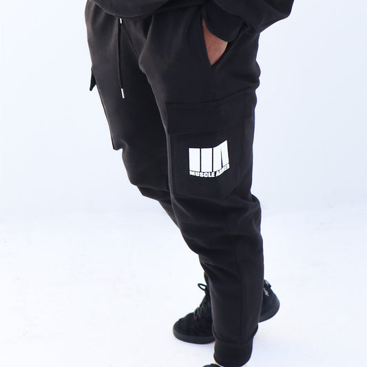 Casual Cotton Stretch Slim Fit Multi-pocket Trousers
