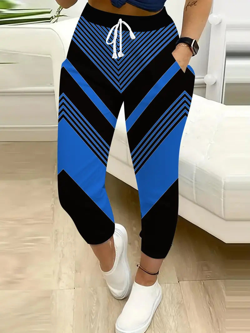 Women's Casual Trousers Lantern Ankle-tied Sports Pants