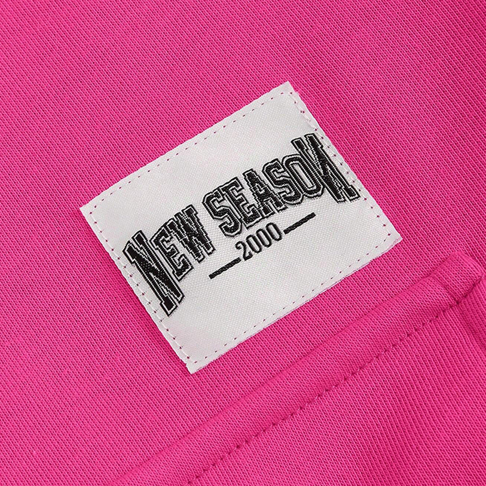 Løse Lige Bukser med Snøre i Taljen - High Street Workwear Fritidsbukser