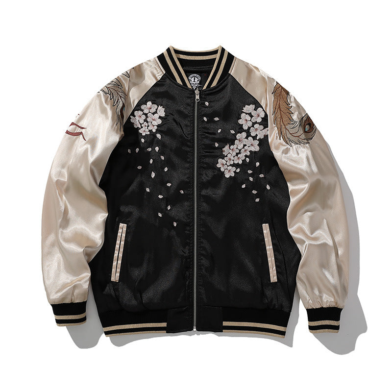 Heavy Industry Phoenix Embroidery Casual Men's Jacket
