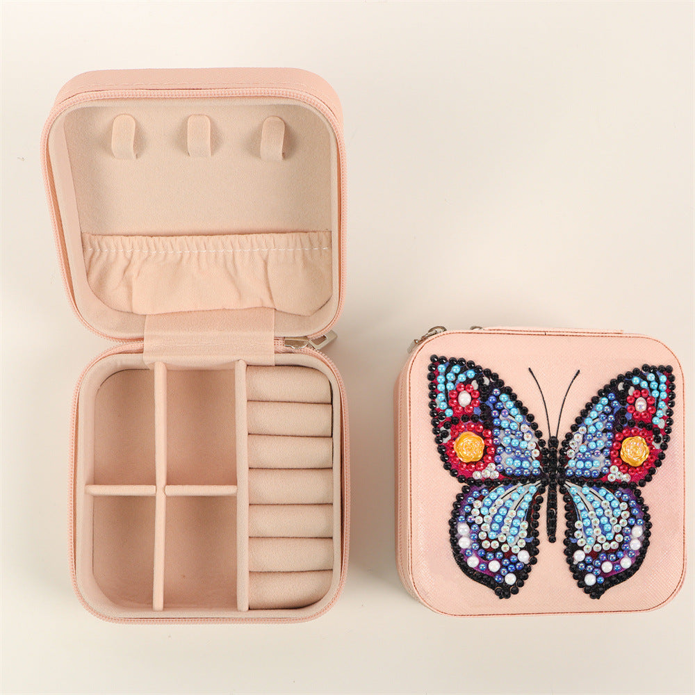 Diamond Painting Jewelry Storage Box Animal Diy Round Diamond 5D