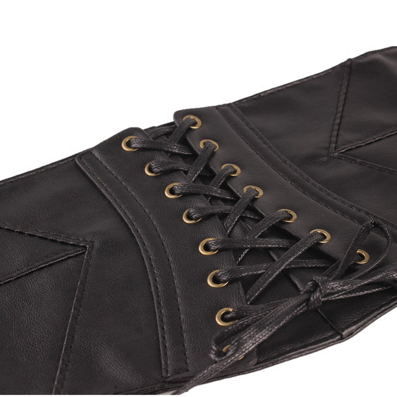 Women's Wide Belt Tassel Lace-up Waist Trimming Lace Up Lace Decoration