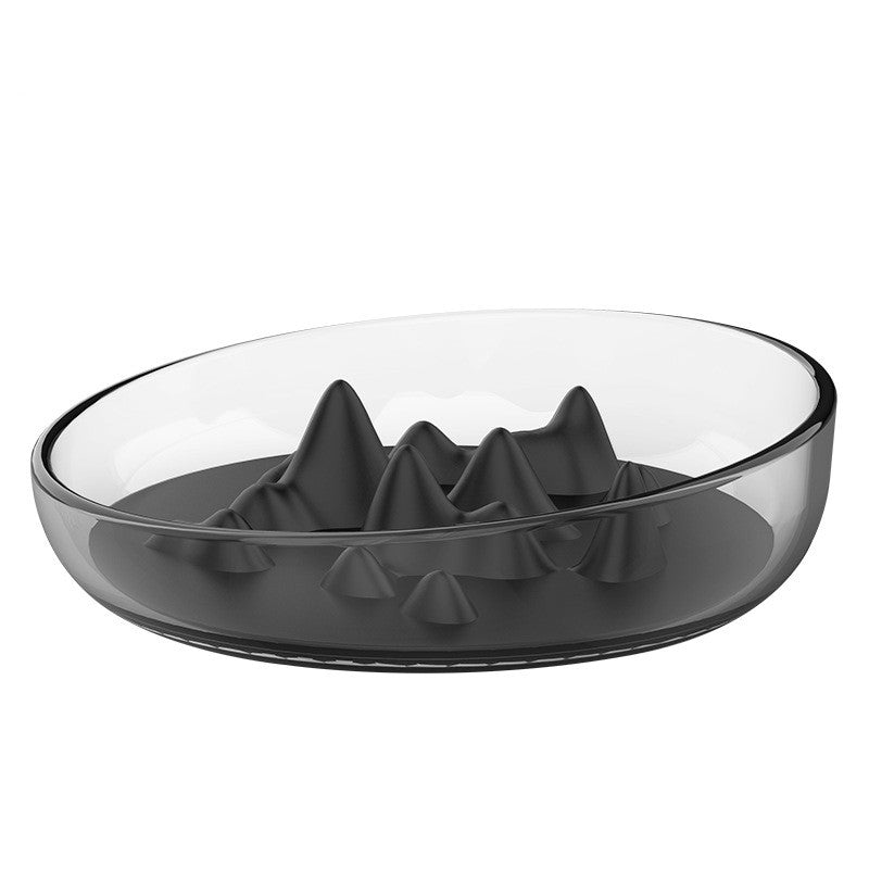 New Pet Silicone Slow Food Bowl Dog Choking Bowl Cat Bowl Cat And Dog Food Bowl
