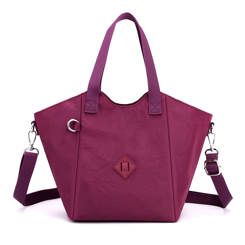 Nylon Candy Tote Handbag Fashionable And Versatile