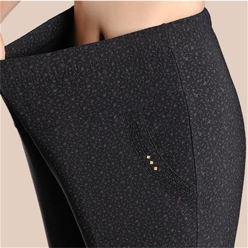 Women's Middle-aged And Elderly Spring And Autumn Trousers