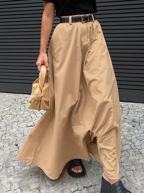 Women's Loose Temperament Fashionable All-match Skirt