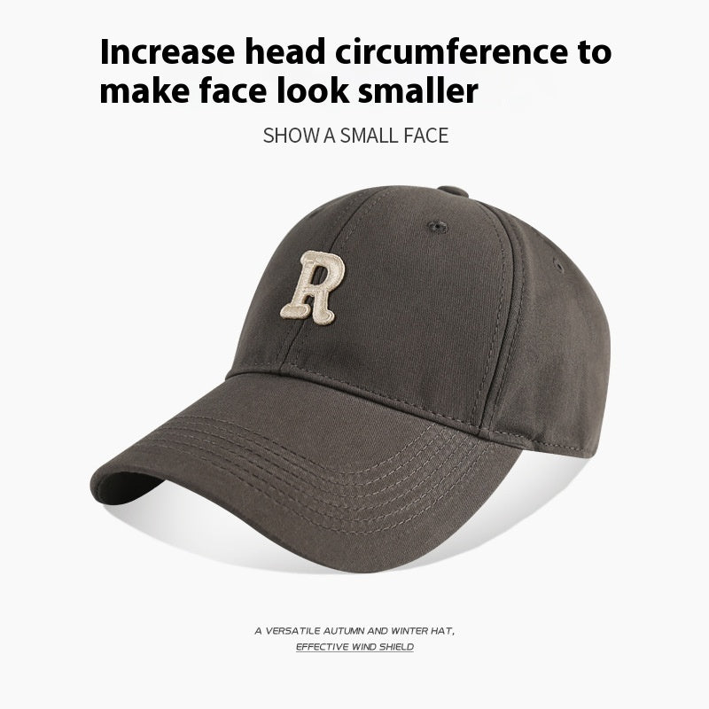 Big Head Circumference Baseball Cap Female Face Little Wild 65cm