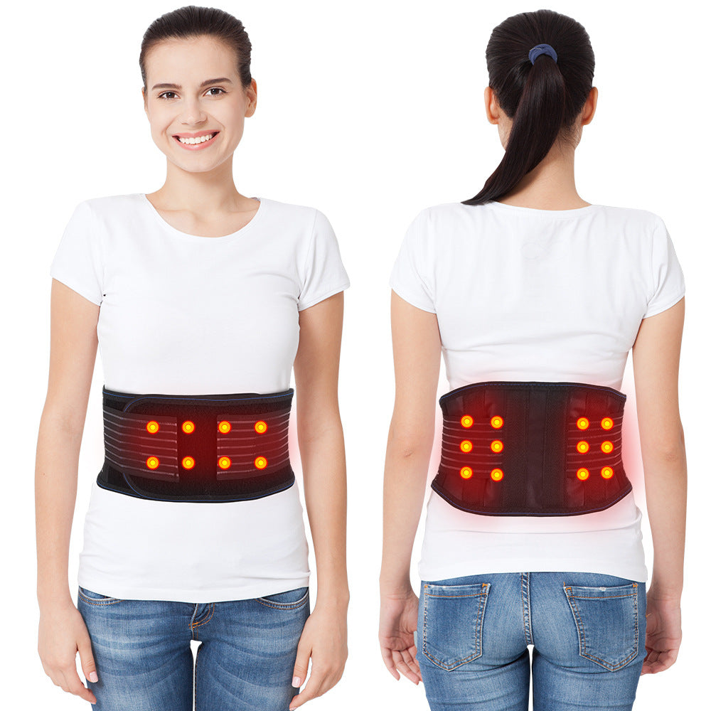 Waist And Abdomen Protection Belt Protection Magnet Self-heating Steel Plate Fixed Support