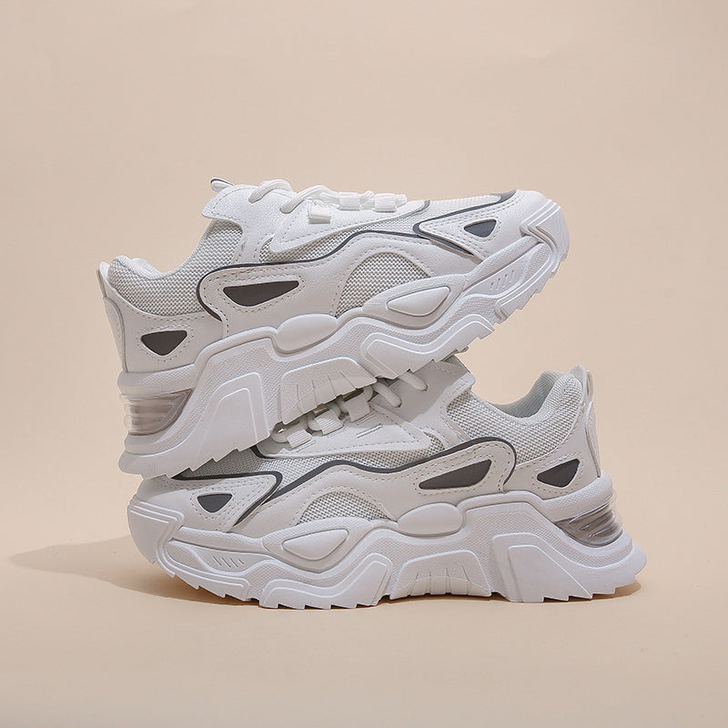 Dad Girls Shoes Breathable Versatile Sports Hipster Student