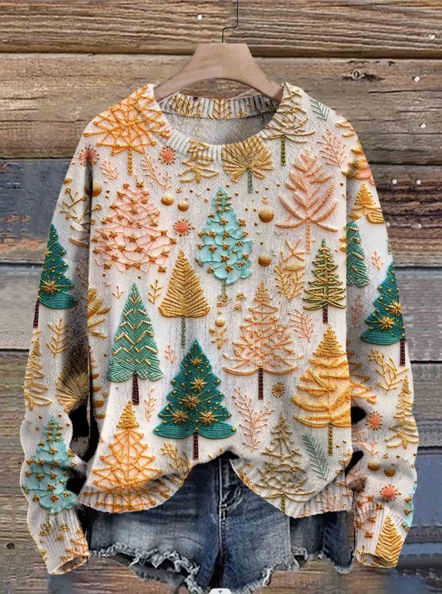 Chunky-knit Crewneck Sweater In A Thick, Heavyweight Fabricno Hood
