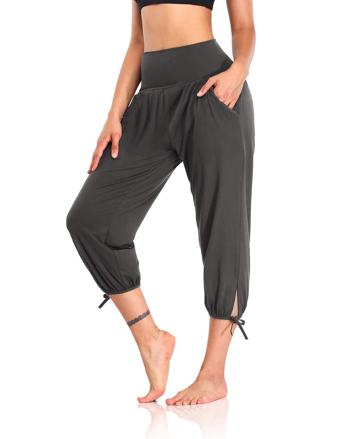 Loose Comfort And Casual Cropped Knitted Jogger Pants