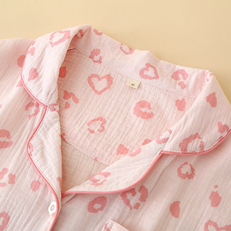 Women's Crepe Cotton Yarn Fashion Three-piece Set