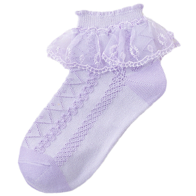 Lace  Socks Children's Thin Breathable