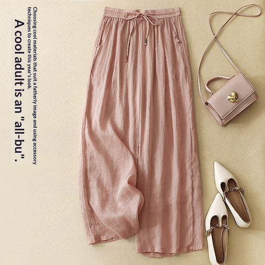 Stylish Trendy New Loose-fitting Minimalist Straight-leg Pants