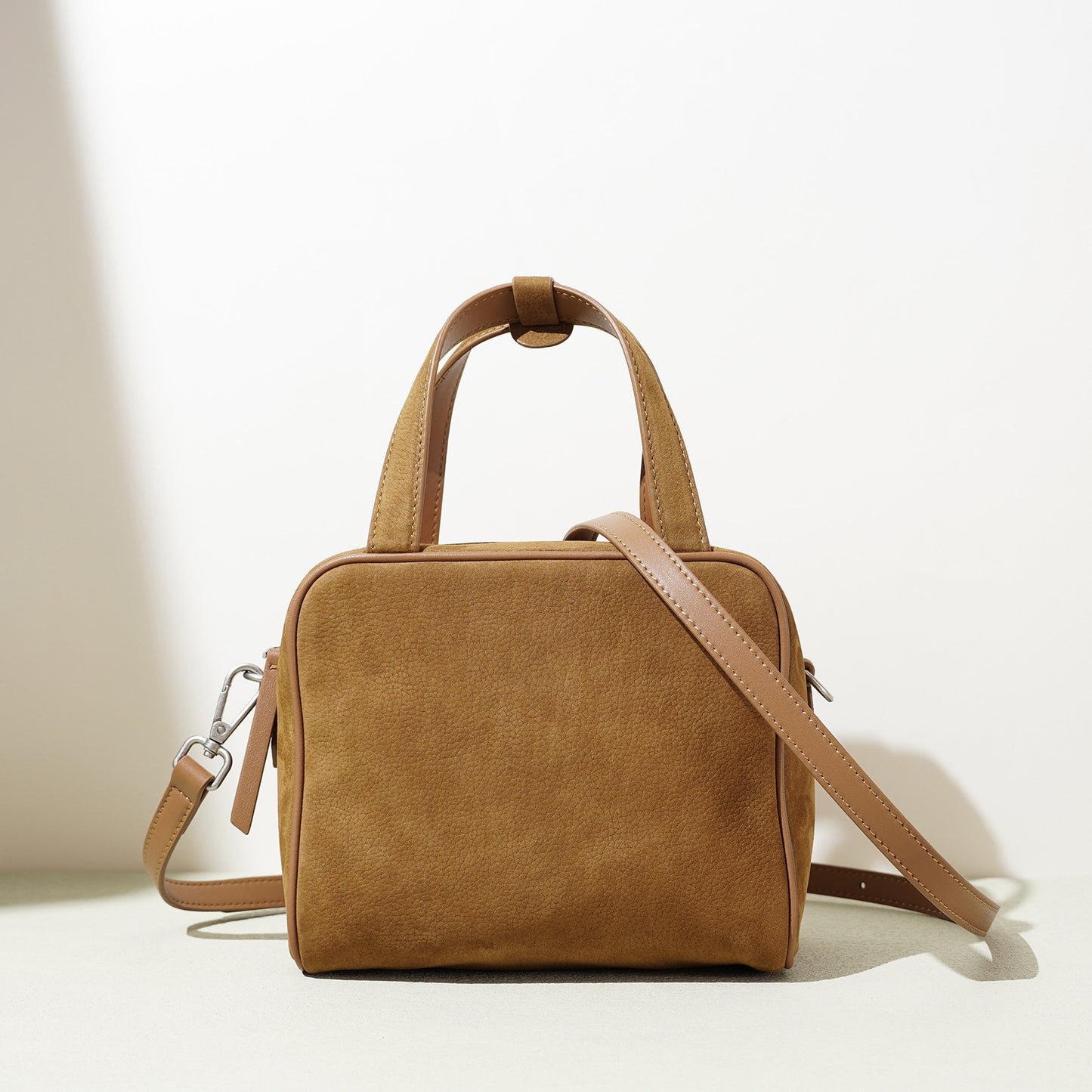 Simple Design Zipper Trendy Fashion Joker Women's Bag