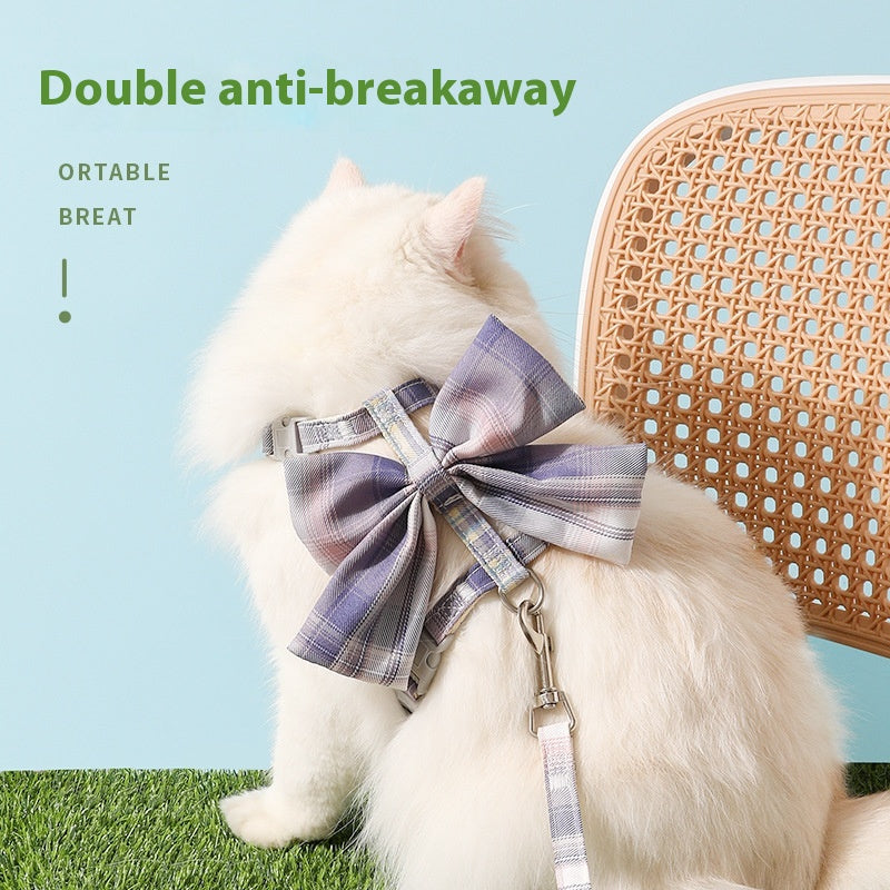 Bow I-shaped JK Pet Hand Holding Rope