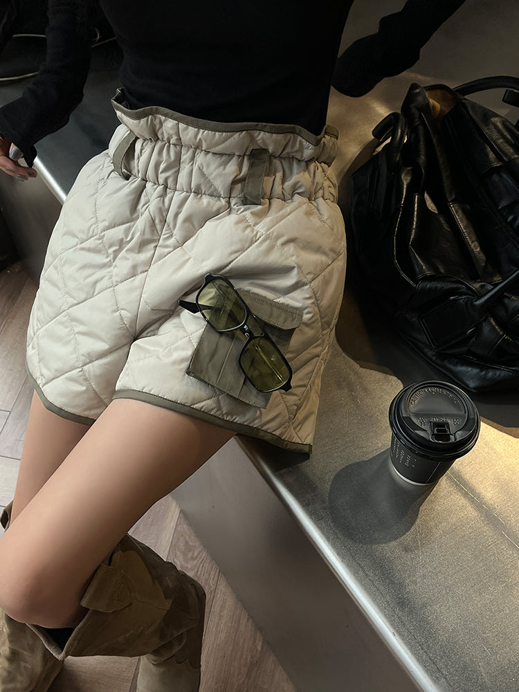 Women's New Winter Casual High Waist Shorts