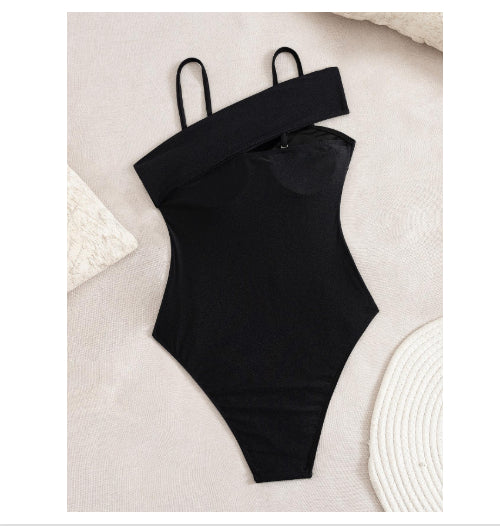 Strappy One-piece Swimsuit Women's Swimwear