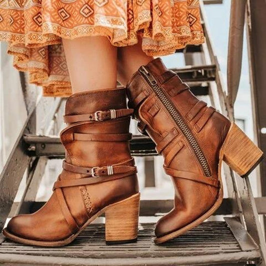 Plus Size Women's Chunky Heels 35-43