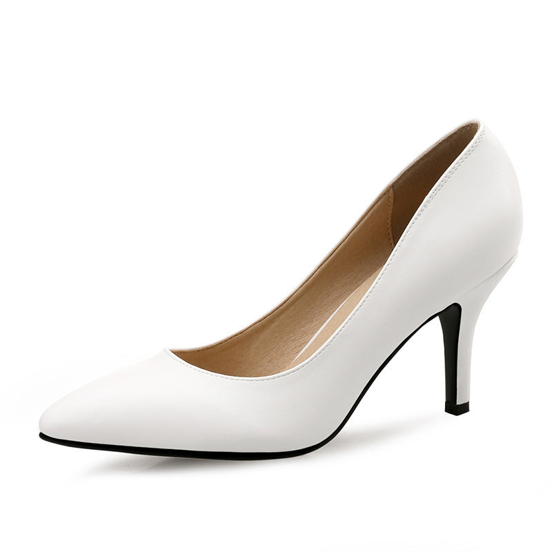 Women's Professional Fashion Sweet Pointed High Heels