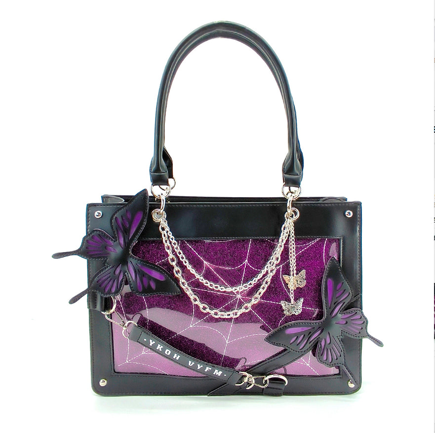Butterfly Design Women's Large Capacity Handbag