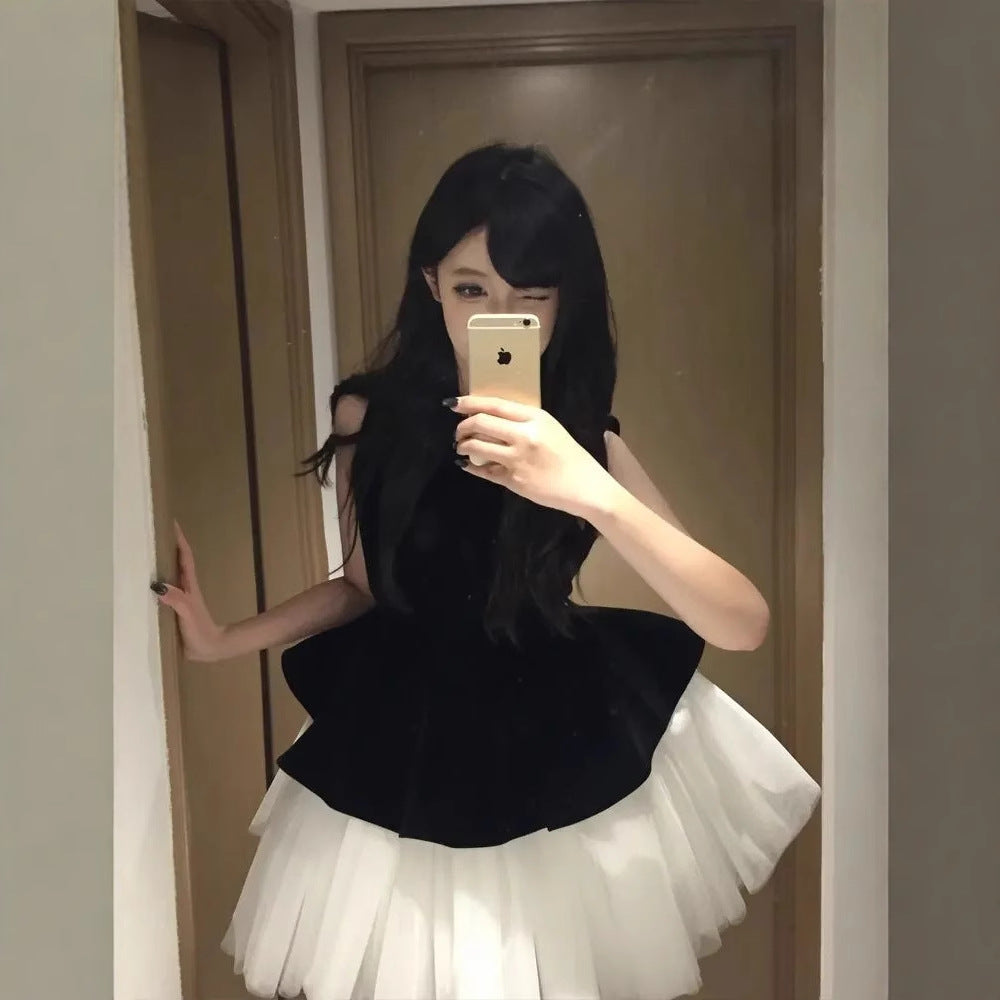 Elegant Princess-Like Puffy Dress For Women