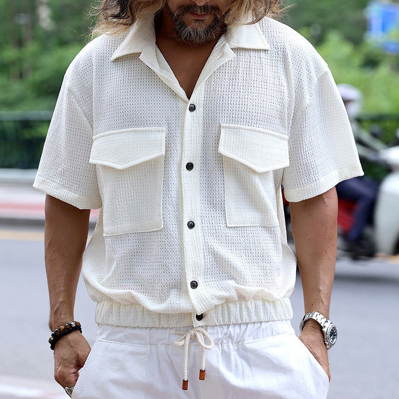 European And American Men's Shirt