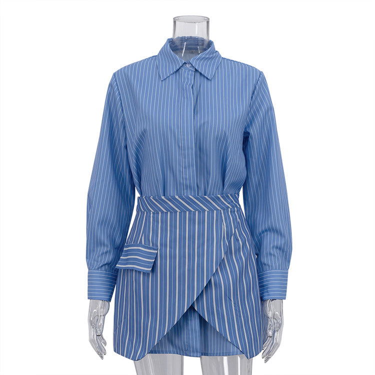 Sleek And Stylish Striped Womens Suit