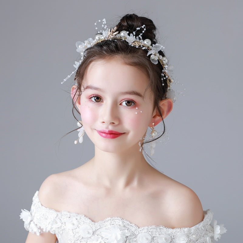 Korean Performance Vacation Hair Band Wrist Flower