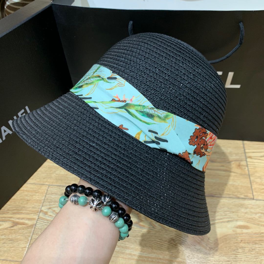 New Mermaid Ribbon Sunscreen Sunshade Bucket Hat