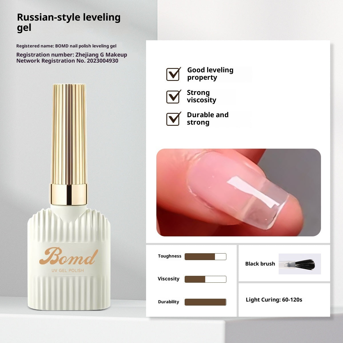 Construction Of Nail Polish Adhesive By Smudging Of Primer And Seal Coat