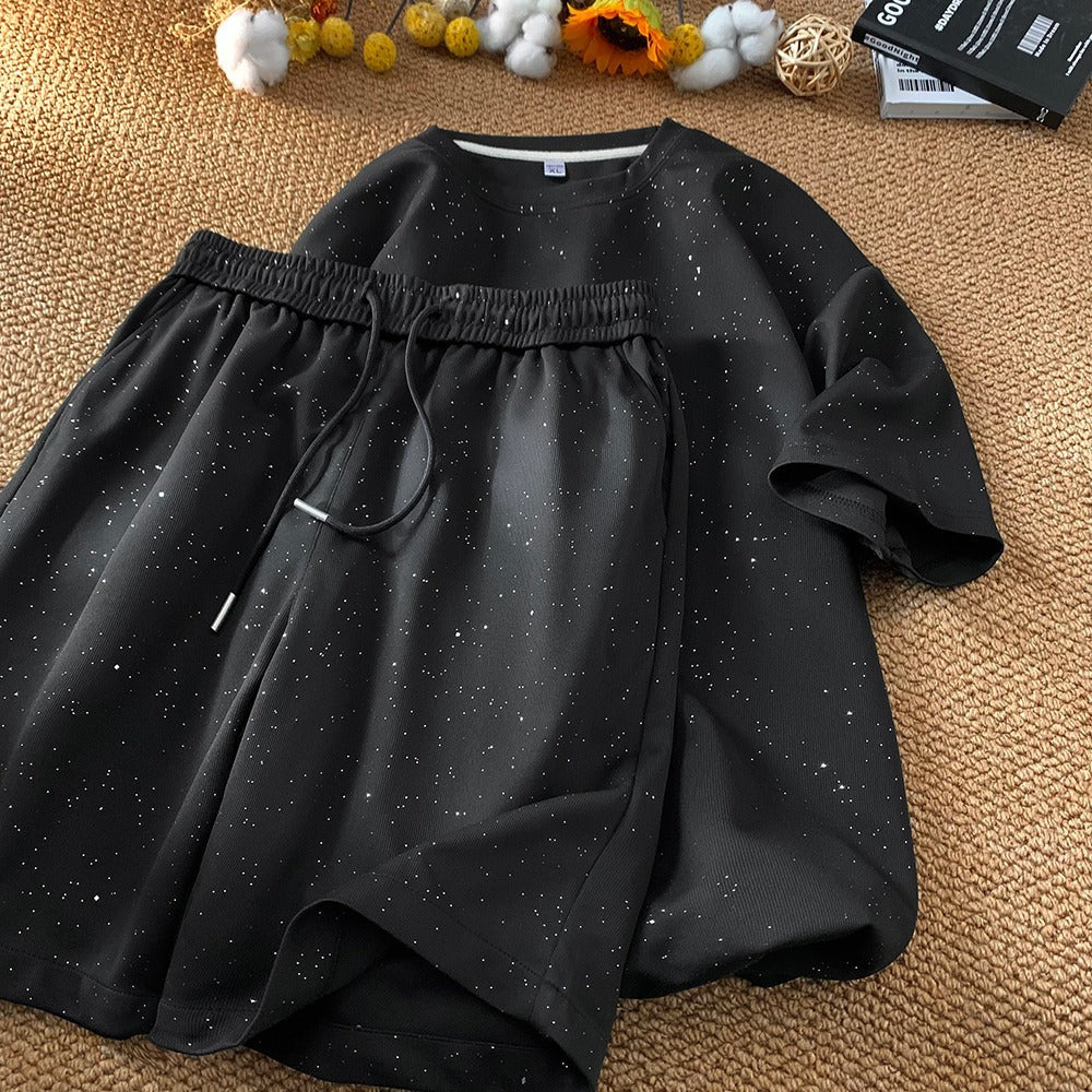 Gypsophila Casual Sportswear Set For Men Summer Style