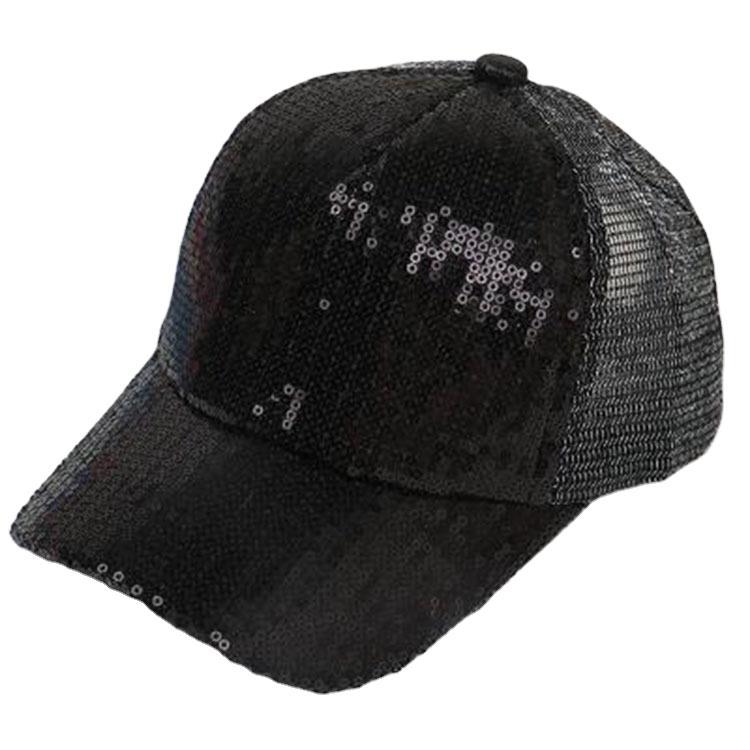 Children's Hat Performance Sequin Baseball Cap