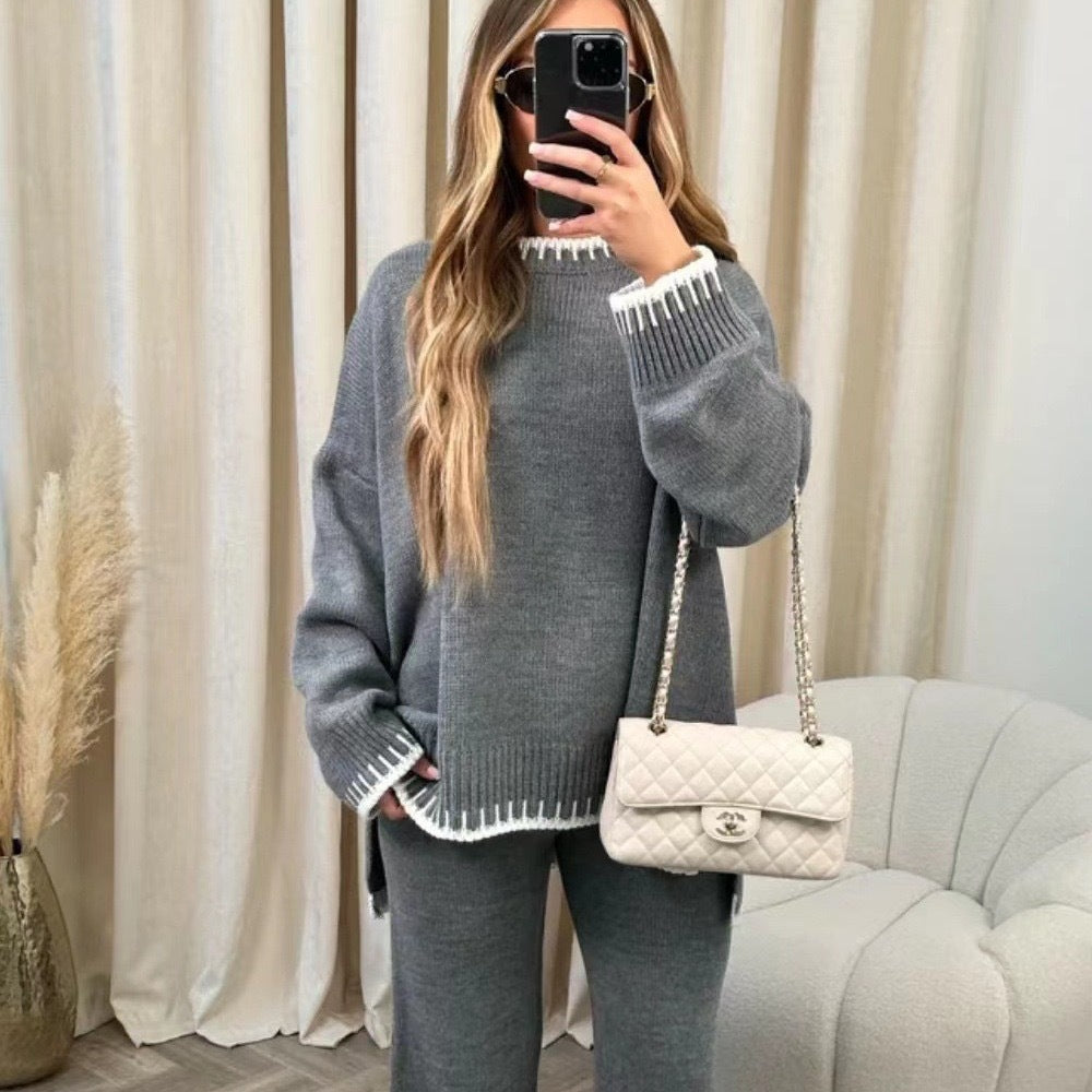 Simple Casual And Relaxed Fit Womens Suit